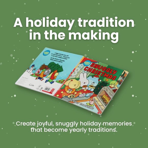 NEW! Snuggly Christmas: Cute & Bold Coloring (Sunny Vibes) - Picture 2 of 9